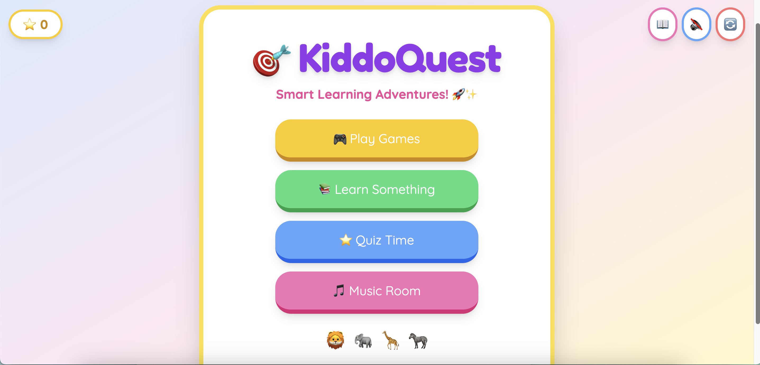 Fun Kids Game App